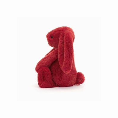 Jellycat Bashful Cranberry Conejitos | ZTQE-67329